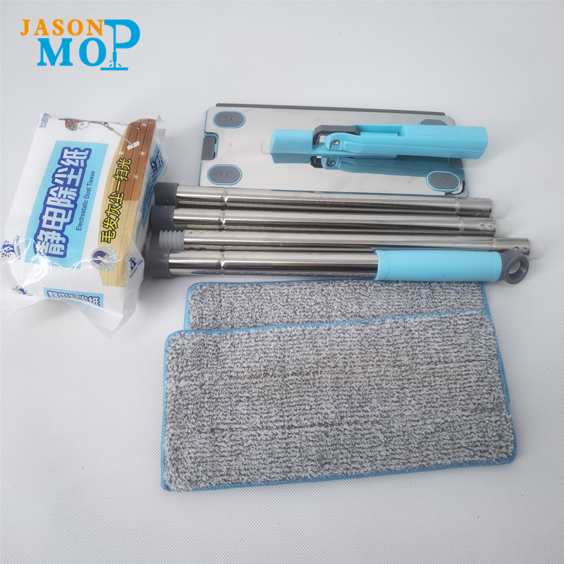 Placă de oțel de înaltă calitate MOP multifuncțională fără țesătură de curățare a podelei cu mop
