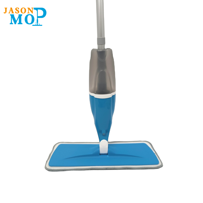 Pompă de spray de înaltă calitate Acasă Plate Mop Intemeiat din aluminiu Rod Fibră cu fibră de curățare